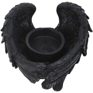 Something Different Raven Wings Tea Light Holder in Black Black Something Different Raven Wings Tea Light Holder in Black Black