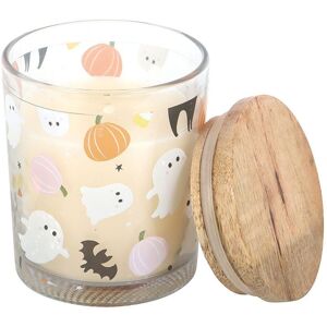 Something Different Candy Corn Halloween Scented Candle in White White Something Different Candy Corn Halloween Scented Candle in White White