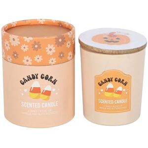 Something Different Candy Corn Vanilla & Butterscotch Scented Candle in Orange Orange Something Different Candy Corn Vanilla & Butterscotch Scented Candle in Orange Orange
