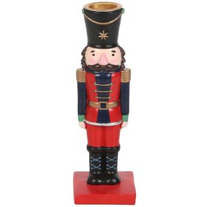 Something Different Nutcracker Candle Holder Multicolor Something Different Nutcracker Candle Holder Multicolor