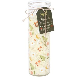 Something Different Moss & Sandalwood Folklore Tube Candle in White White Something Different Moss & Sandalwood Folklore Tube Candle in White White