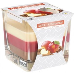 KDMD Rainbow Jar Candle - Apple & Cinnamon in Red Red KDMD Rainbow Jar Candle - Apple & Cinnamon in Red Red
