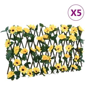 Berkfield Home Berkfield Artificial Ivy Trellis Expandable 5 pcs Yellow 180x20 cm Yellow 180x20 cm Berkfield Home Berkfield Artificial Ivy Trellis Expandable 5 pcs Yellow 180x20 cm Yellow 180x20 cm