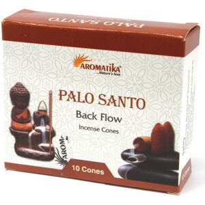 KDMD Aromatica Backflow Incense Cones - Palo Santo in Brown Brown KDMD Aromatica Backflow Incense Cones - Palo Santo in Brown Brown