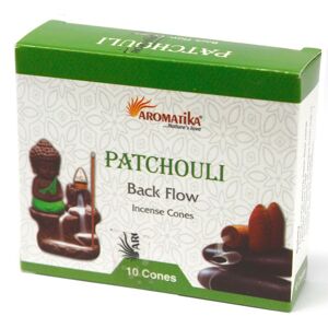 KDMD Aromatica Backflow Incense Cones - Patchouli in Green Green KDMD Aromatica Backflow Incense Cones - Patchouli in Green Green