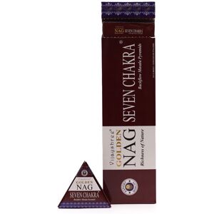 KDMD 42g Jumbo Golden Nag - Seven Chakra Backflow Incense Cones in Maroon Maroon KDMD 42g Jumbo Golden Nag - Seven Chakra Backflow Incense Cones in Maroon Maroon
