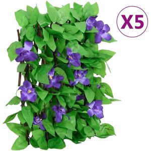 Berkfield Home Berkfield Artificial Ivy Trellis Expandable 5 pcs Green 180x20 cm Green 180x20 cm Berkfield Home Berkfield Artificial Ivy Trellis Expandable 5 pcs Green 180x20 cm Green 180x20 cm