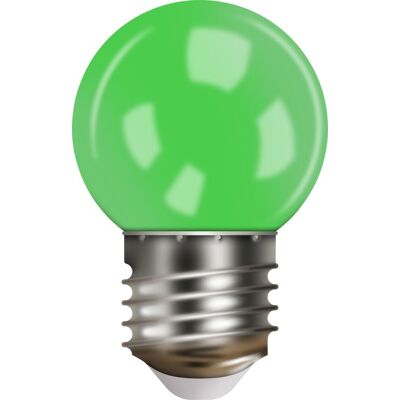 Xmas Haus G45 Bulb, E27 Base, Plastic Cover Green Green Xmas Haus G45 Bulb, E27 Base, Plastic Cover Green Green