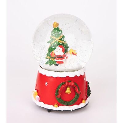 SHATCHI - Wreath Design Base - 15cm - Snow globe SHATCHI - Wreath Design Base - 15cm - Snow globe