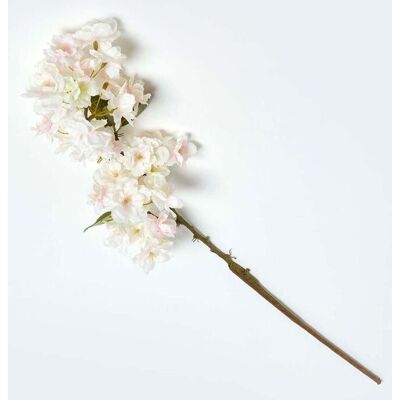 Homescapes Pink Artificial Cherry Blossom Flower Single Stem 78 cm Pink Homescapes Pink Artificial Cherry Blossom Flower Single Stem 78 cm Pink