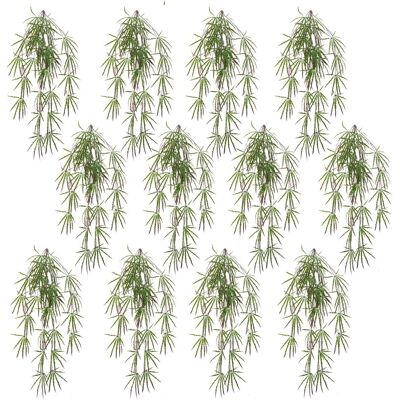 Leaf Pack of 12 x 100cm Artificial Hanging Acer Plant - Artificial Hanging Plant Leaf Pack of 12 x 100cm Artificial Hanging Acer Plant - Artificial Hanging Plant