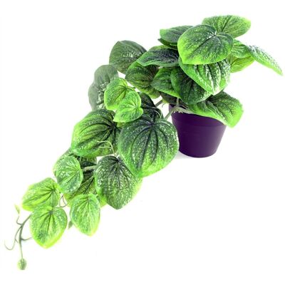 Leaf 35cm Artificial Trailing Green Potted Pothos Plant - Plant Leaf 35cm Artificial Trailing Green Potted Pothos Plant - Plant