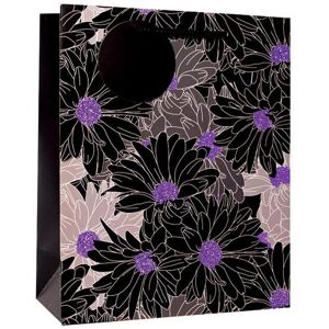 Simon Elvin Foil Floral Design Gift Bags (Pack of 6)