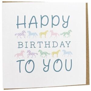 Gubblecote Happy Birthday Greetings Card