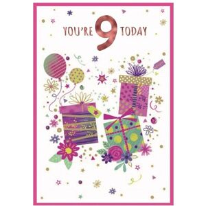 Simon Elvin Juvenile 10th Birthday Greetings Card (Pack of 6) Multicolor Simon Elvin Juvenile 10th Birthday Greetings Card (Pack of 6) Multicolor