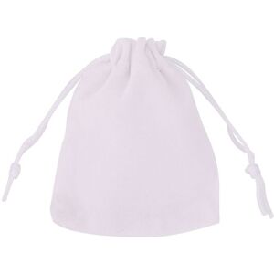 Neel Blue 10pcs Velvet Bags with Drawstring, 7cm x 9cm in White Size: 7 cm x 9 cm White 7 cm x 9 cm Neel Blue 10pcs Velvet Bags with Drawstring, 7cm x 9cm in White Size: 7 cm x 9 cm White 7 cm x 9 cm