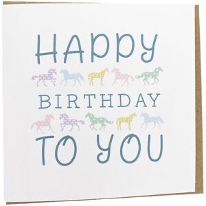 Gubblecote Happy Birthday Greetings Card Multicolor Gubblecote Happy Birthday Greetings Card Multicolor