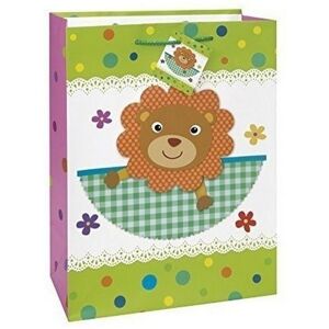 Unique Party Lion Shower Gift Bag Multicolor Unique Party Lion Shower Gift Bag Multicolor