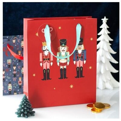 KDMD 23cm Red Nutcracker Gift Bag Red KDMD 23cm Red Nutcracker Gift Bag Red