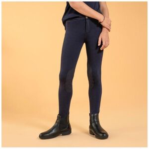 Fouganza Decathlon Horse Riding Suede Patch Jodhpurs 140