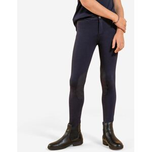 Fouganza Decathlon Horse Riding Suede Patch Jodhpurs 140