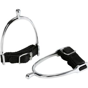 Fouganza Decathlon Round Tip Horse Riding Spurs + Straps