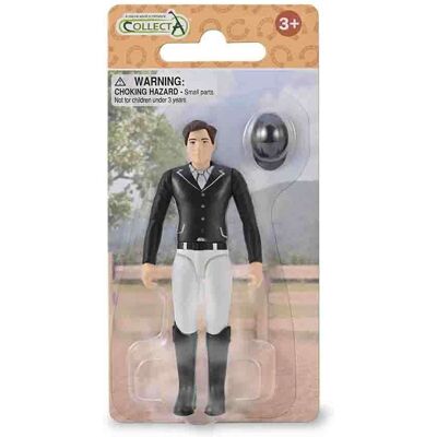 CollectA Tournament Rider w/ Wide Brim Equestrian Helmet - Riding Playset, Horse Toys & Figures, Realistic & Hand Finished, Gifts For Toddlers & Multicolor CollectA Tournament Rider w/ Wide Brim Equestrian Helmet - Riding Playset, Horse Toys & Figures, Realistic & Hand Finished, Gifts For Toddlers & Multicolor