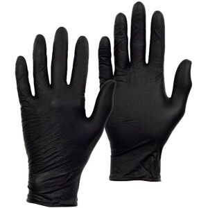 Pegdev 150x Premium Black Nitrile Gloves Powder-Free Disposable Latex-Free Textured Small 75 Pairs Black S Pegdev 150x Premium Black Nitrile Gloves Powder-Free Disposable Latex-Free Textured Small 75 Pairs Black S
