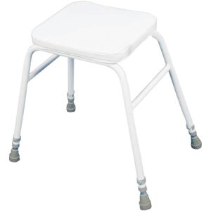 Aidapt Malling Perching Stool in White White Aidapt Malling Perching Stool in White White