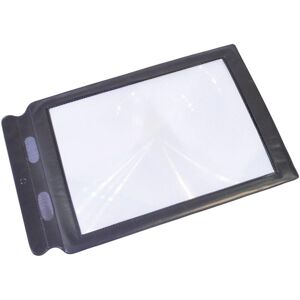 Aidapt Sheet Magnifier 13.5x195x305mm in Black Black Aidapt Sheet Magnifier 13.5x195x305mm in Black Black