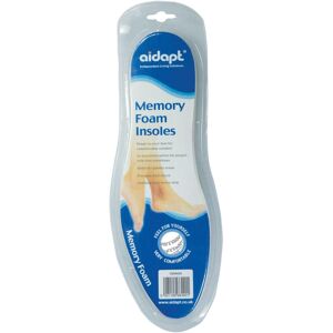 Aidapt Memory Foam Insole in White White Aidapt Memory Foam Insole in White White