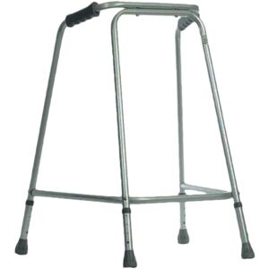 Aidapt Lightweight Walking Frame No Wheels in Grey Grey Aidapt Lightweight Walking Frame No Wheels in Grey Grey