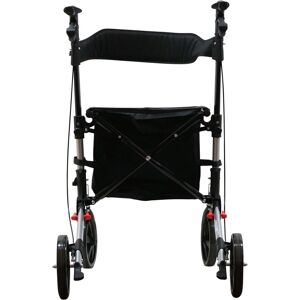 Aidapt Fold Flat Rollator Grey Grey Aidapt Fold Flat Rollator Grey Grey