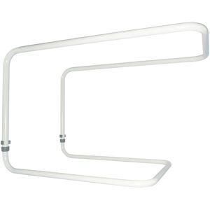 Loops Height Adjustable Bed Cradle - Tubular Steel Frame - 460 670mm Height - Bed Aid in Metallics Metallics Loops Height Adjustable Bed Cradle - Tubular Steel Frame - 460 670mm Height - Bed Aid in Metallics Metallics