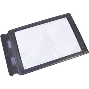 Loops Reading Sheet Magnifier - 2x Magnification - Lightweight Large Reading Aid Multicolor Loops Reading Sheet Magnifier - 2x Magnification - Lightweight Large Reading Aid Multicolor