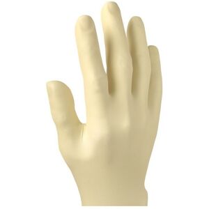 Aurelia Vibrant Latex Disposable Gloves (Pack of 100) in White Size: Large White L Aurelia Vibrant Latex Disposable Gloves (Pack of 100) in White Size: Large White L
