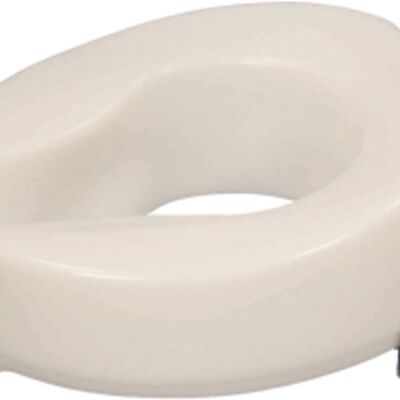 Aidapt - Ashby Easy Fit - 100mm - 190kg - Raised Toilet Seat Aidapt - Ashby Easy Fit - 100mm - 190kg - Raised Toilet Seat