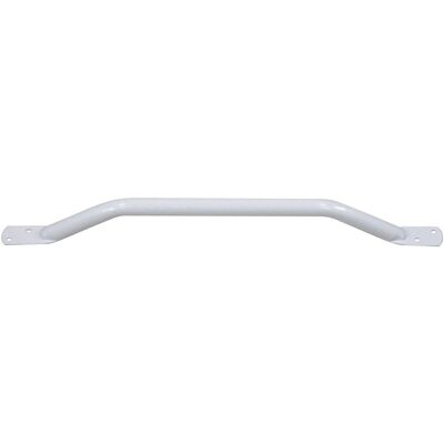 Aidapt Solo Easigrip Steel Grab Bar 24 inch White White Aidapt Solo Easigrip Steel Grab Bar 24 inch White White