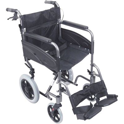 Aidapt Lightweight Foldable Transport Wheelchair - Mobility & Comfort Aidapt Lightweight Foldable Transport Wheelchair - Mobility & Comfort