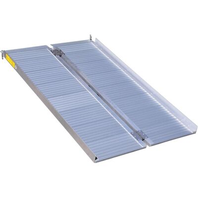 Aidapt Lightweight Suitcase Ramp 5Ft in Silver Silver Aidapt Lightweight Suitcase Ramp 5Ft in Silver Silver