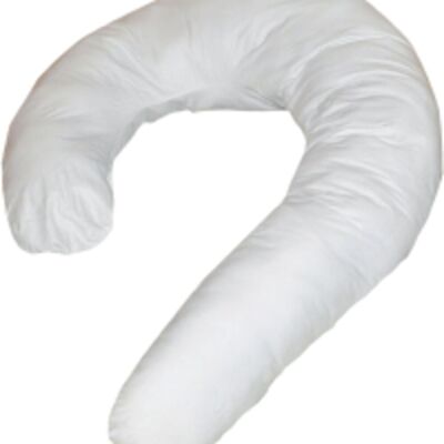 Aidapt Spare Cover For U Shaped Pillow in White White Aidapt Spare Cover For U Shaped Pillow in White White