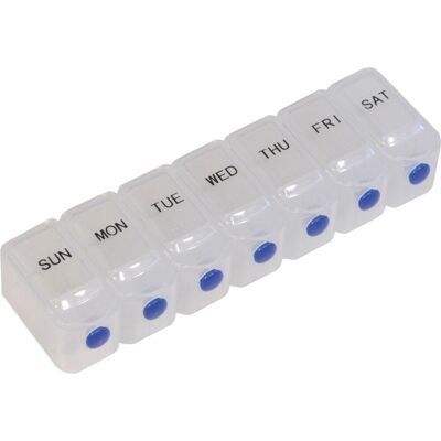 Aidapt Deluxe Weekday Pill Box in Natural Natural Aidapt Deluxe Weekday Pill Box in Natural Natural