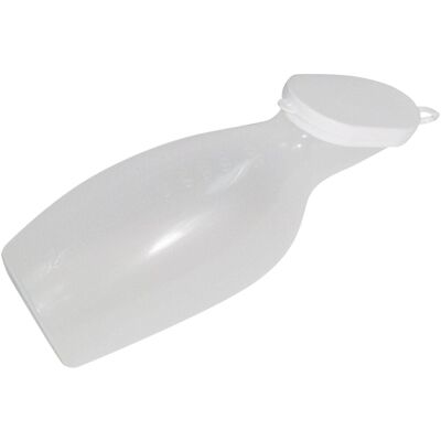Aidapt Women's Female Urinal in Natural Natural Aidapt Women's Female Urinal in Natural Natural