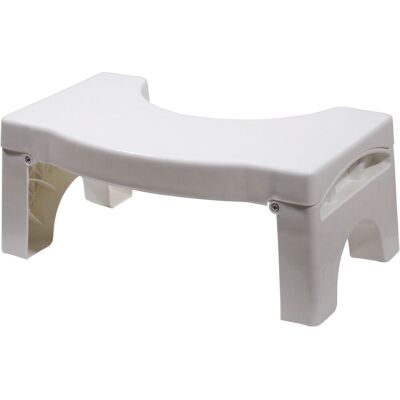 Aidapt Folding Squat Step in White White Aidapt Folding Squat Step in White White