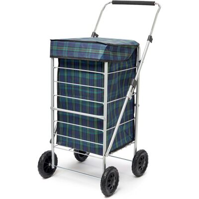 Chums 60L 4 Wheel Shopping Trolley with Lightweight Steel Frame Multicolor Chums 60L 4 Wheel Shopping Trolley with Lightweight Steel Frame Multicolor