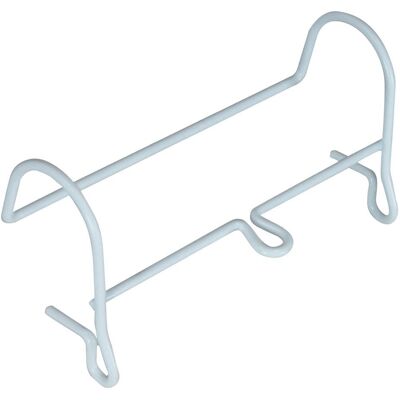 Loops Urine Catheter Bag Hanging Holder - Integrated Inlet Tube Clip - Plastic Coated Multicolor Loops Urine Catheter Bag Hanging Holder - Integrated Inlet Tube Clip - Plastic Coated Multicolor