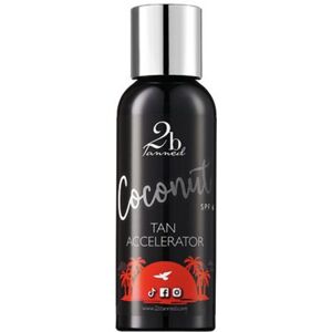 2bTanned Travel Size Coconut SPF 6 (100ml) in Clear Clear 2bTanned Travel Size Coconut SPF 6 (100ml) in Clear Clear