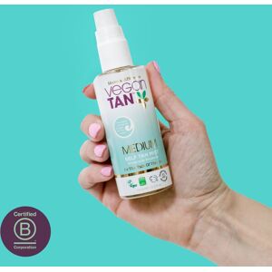 Vegan Tan Medium Self Tan Mist 100ml in Blue Blue 100ml Vegan Tan Medium Self Tan Mist 100ml in Blue Blue 100ml