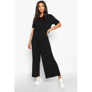 boohoo Maternity Nursing Culotte Jumpsuit