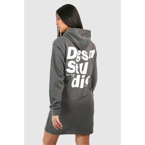 boohoo Maternity Dsgn Studio Hooded Sweat Dress